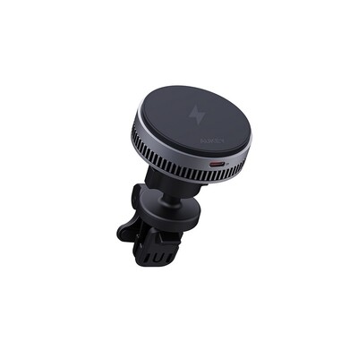Mobile phone holder for car, wireless charger 15W Aukey