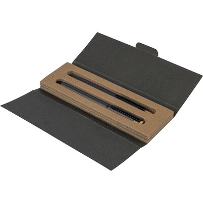 Writing set, ball pen and roller ball pen