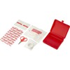 Trousse de premiers secours dans un étui en plastique, 10 pcs
